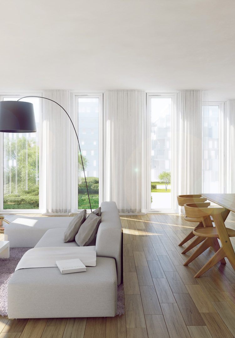 Innenraumvisualisierung Familie