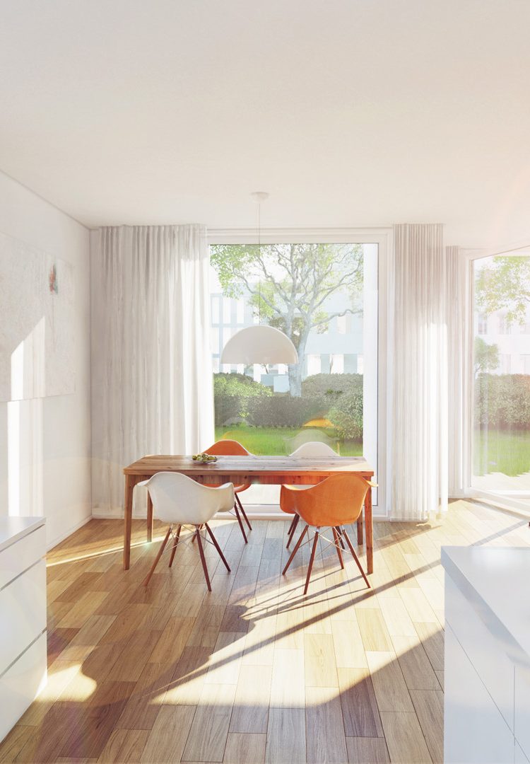 Innenraumvisualisieurng Gartenhaus