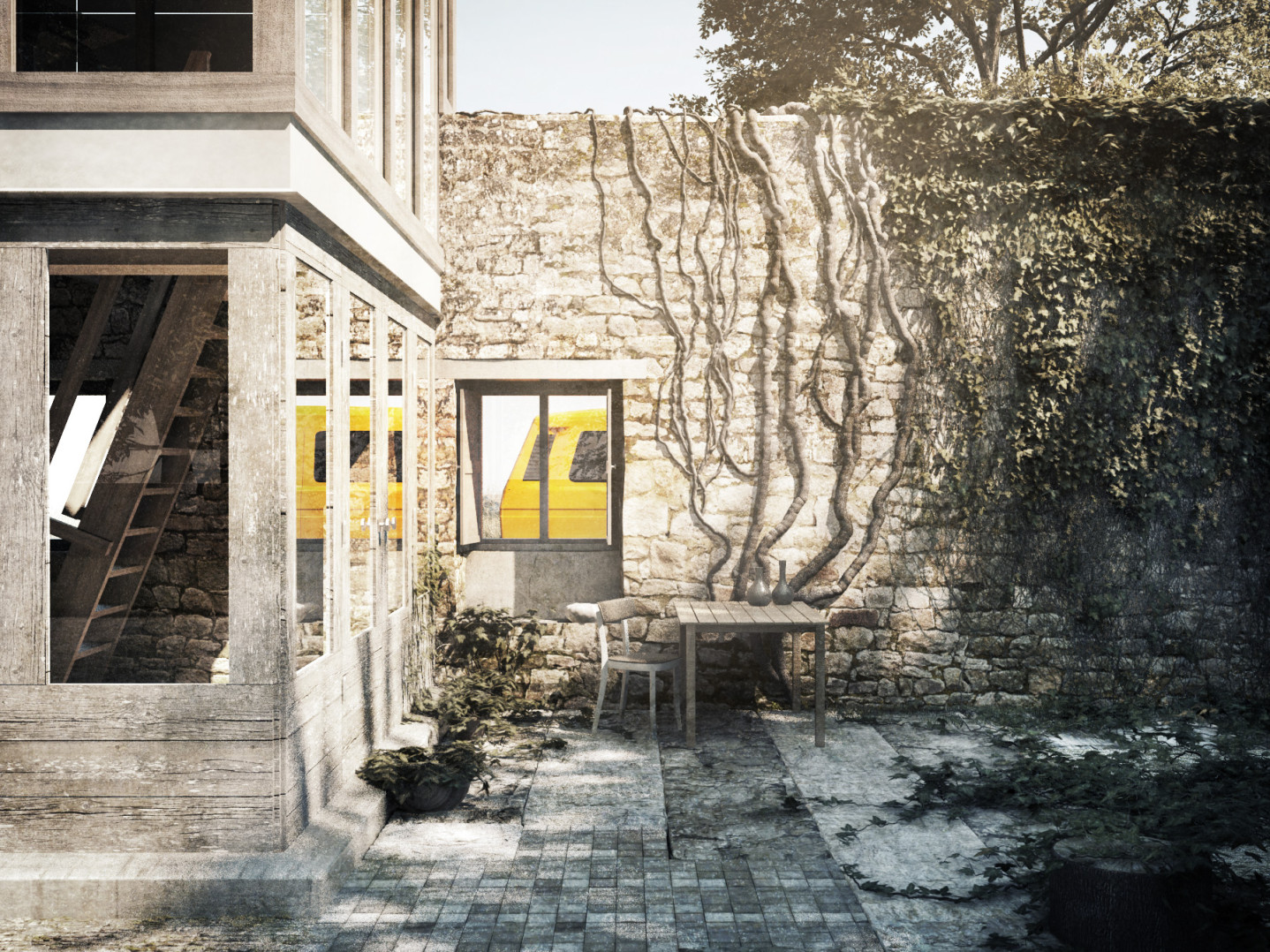 Upper Lawn Pavillon Peter Allison Smithson xoio