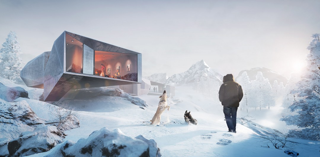 Wintermotiv 2015 - interaktive Simulation - xoio