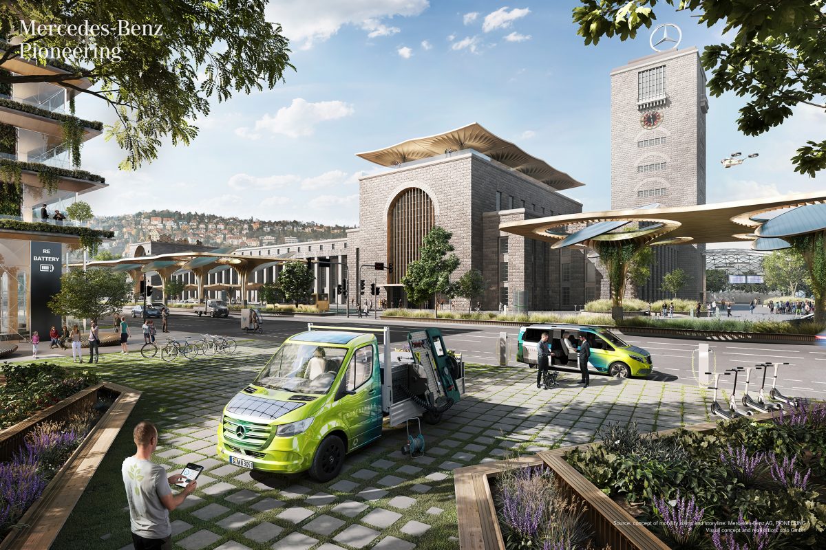 Mercedes-Benz Sustaineer - Future Scenario Stuttgart